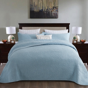 Colcha acolchada romántico con estampado de algodón para las cuatro estaciones con funda de almohada para cama o sofá Manta - Product Image 5