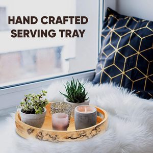 Tabla de Cortar de Madera Gruesa Ecológica para Trabajos de Corte Pesado, Preparación de Carne y Verduras y Servicio en la Cocina - Product Image 3