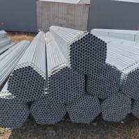 Tube rond galvanisé GI ASTM A53 Grade B Sch40 2 pouces 3 pouces, fabricant de tubes ronds galvanisés, tube en acier de haute qualité revêtu de zinc