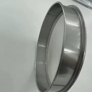 Tamis de test de laboratoire en acier inoxydable 304 personnalisé tamis de test de sable standard de haute précision traitement de soudage à armure toile - Product Image 4