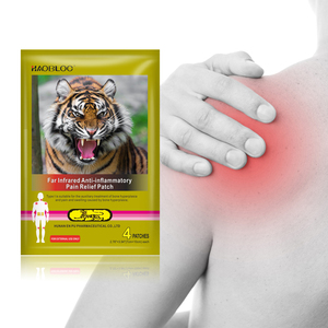 Plâtre chinois à infrarouge lointain doux et chaud pour les personnes âgées, pour le soin de l'<span class=keywords><strong>arthrose</strong></span> dans les mains et les <span class=keywords><strong>genoux</strong></span>, HAOBLOC EP-104 Jaune - Product Image 5