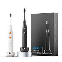 Brosse à dents électrique personnalisable avec logo APP, étanche, rechargeable, sonique, pour adultes