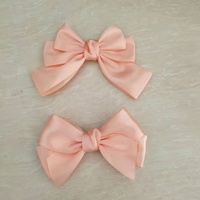 Gros nœuds décoratifs en Organza faits à la main, gros nœuds, décoration pompon pour cheveux