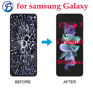 Flip 3 pour <span class=keywords><strong>Galaxy</strong></span> <span class=keywords><strong>Z</strong></span> Flip 3 Écran LCD 100% Original <span class=keywords><strong>Test</strong></span>é AMOLED Écran LCD de téléphone portable Qualité OEM Garantie 1 an - Product Image 3