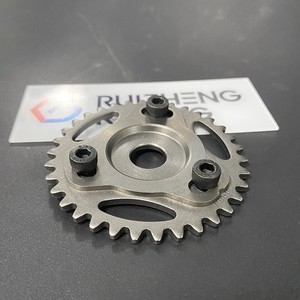 GIGI sentrik Geser แข่งรถ <span class=keywords><strong>Mio</strong></span> Sporty <span class=keywords><strong>Mio</strong></span> J xride Fino 115 <span class=keywords><strong>Mio</strong></span> Sporty Vega <span class=keywords><strong>ZR</strong></span> JUPITER Z1ใหม่34T เกียร์แข่งปรับเวลาได้ - Product Image 2