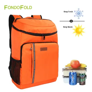 Fondofold CL0129F-4 ransel tahan air ringan piknik terisolasi tas pendingin antibocor untuk makanan