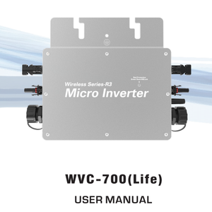 Microinversor en red de <span class=keywords><strong>2400W</strong></span> para sistemas solares domésticos, 99.9% de eficiencia, salida de 50/60Hz, entrada de 48V, salida de CA de 100-240V - Product Image 6