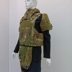 Gilet Tattico in Nylon Oxford 600D Tagliato al Laser con Sgancio Rapido, Cinghie Regolabili e Logo Personalizzato, Prodotto a Jiangsu Shun - Product Image 6