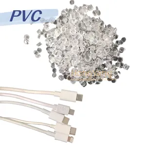 고품질 슬리퍼 제조 원시 미세 가공 PVC 수정 과립