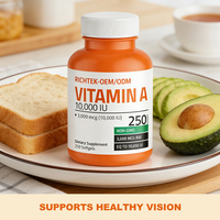 Complément de vitamine A de haute qualité non-OGM 10000 UI en gélules molles pour renforcer l'immunité