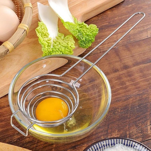 ที่ตีไข่สแตนเลสเกรดเชิงพาณิชย์ รูปทรงเกลียว แข็งแรงทนทาน ดีไซน์หูเกี่ยว ใช้งานง่าย ทำความสะอาดง่าย ใช้กับเตาอบได้ รับทำโลโก้ตามสั่ง สำหรับร้านอาหาร - Product Image 2