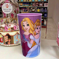 Gobelet d'eau pour enfants en plastique PP réutilisable, sans BPA, avec impression UV lenticulaire 3D personnalisable, design de dessin animé, adapté aux aliments, pour une utilisation en extérieur