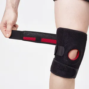 Qatar-online-shop Bow Leg Osteoarthritis Spring Knee Brace Price Hinged Patella Stabilizer Knee Brace With Double Springs