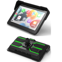 7 pouces 4G WIFI Android 10 sans fil moto Carplay moniteur Android Auto double Bluetooth commande vocale Navigation musique