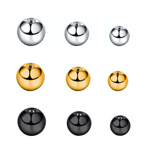 Anneau de nez en titane ASTM F136, vis à billes de 1,2 mm, clou pour lèvres argenté, <span class=keywords><strong>piercing</strong></span> pour sourcil, <span class=keywords><strong>nombril</strong></span>, bijoux pour femmes, mariage, fiançailles - Product Image 5