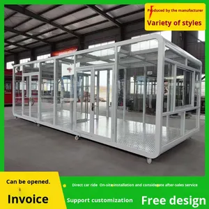 Apple cabin hiện đại biệt thự nhà di động không gian viên nang ngoài trời bầu trời đầy sao phòng nhà kính container Homestay cắm trại sunroom - Product Image 2