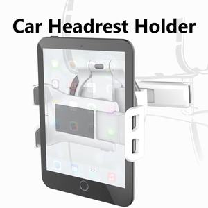 Wohefu ที่วางโทรศัพท์แท็บเล็ตในรถ, ที่วางโทรศัพท์ด้านหลังปรับได้เหมาะสำหรับ <span class=keywords><strong>iPad</strong></span> - Product Image 2