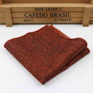 <span class=keywords><strong>Costume</strong></span> pour homme, accessoires de <span class=keywords><strong>mariage</strong></span>, Business, Banquet, mouchoir, Tweed, laine, poche carrée - Product Image 1