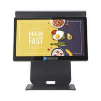 Terminal de point de vente à double écran tactile, système de point de vente 15,6 pouces