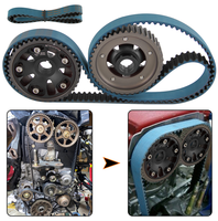 2PCS Cam Poulies + Calendrier Ceinture Équilibre pour SiR-T Prelude Type De Base SH 97-01 Prelude VTEC 93-96 H22 DACT