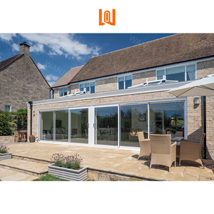 Livraison rapide, portes coulissantes modernes pour l'extérieur, patio, double vitrage, étanches, à rupture de pont thermique, en <span class=keywords><strong>PVC</strong></span> isolé - Product Image 3