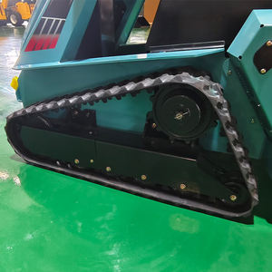 Gratis Verzending China Track Wheel Ce/Epa/Euro 5 Mini Skid Stuurlader Met Emmer Trencher Roterende Ploeg - Product Image 6