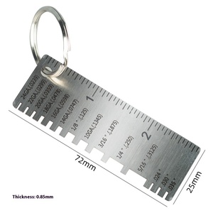 Yunbei công nghiệp cấp thép không gỉ kiểm tra mối hàn thước đo độ dày hàn công cụ đo - Product Image 1