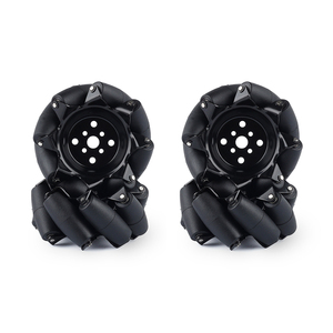Ruota McNamm in metallo da 3 pollici ruota in acciaio inossidabile da 76MM ruota omnidirezionale Smart Car ROS include accoppiamenti - Product Image 4