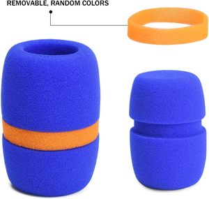Cubierta de Micrófono de Esponja Multicolor Directa de Fábrica al por Mayor, Parabrisas de Micrófono de Espuma Suave para Grabación Vocal y Actuaciones - Product Image 4