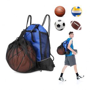 Promotional <b>Drawstring</b> Mesh Zipper Pocket Sports Enthusiasts Features Customizable Logo and MultiSport Utility - Product Image 3
