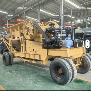 Pe400 * 600 250x40 0 nehir taşı cevher çeneli kırıcı titreşimli besleyici ve konveyör ile - Product Image 4