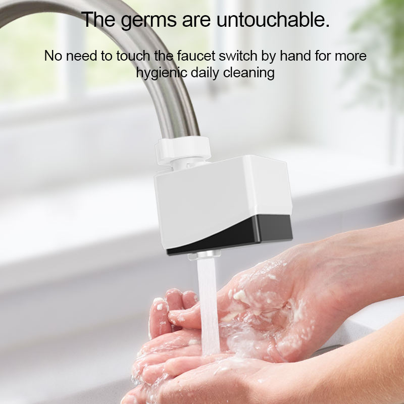 IPX6 Automatic Kitchen Faucet Touchless Sensor Inductive Switches Wave ...