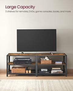 <span class=keywords><strong>VASAGLE</strong></span> <span class=keywords><strong>Console</strong></span> multimédia en bois Meuble de salon Meuble TV - Product Image 2