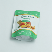 Sac d'emballage alimentaire en plastique laminé de qualité alimentaire, imprimé en gravure personnalisée, avec fermeture éclair, pour mangues séchées - Grande Vente