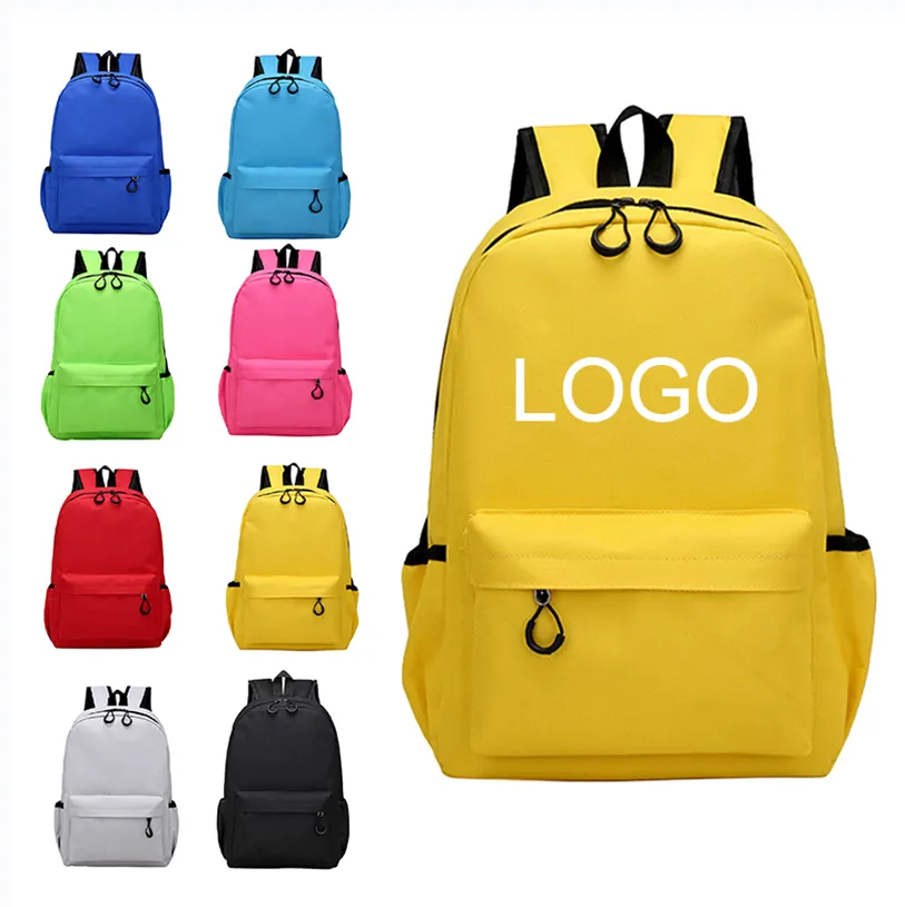 Mochila De estudiante de buena mano, bolso escolar de aspecto exquisito con bolsillo frontal, venta directa de fábrica de China