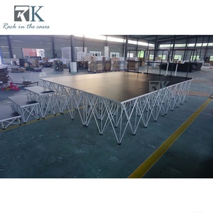 เวทีอัจฉริยะพร้อมส่งตรงจากโรงงาน ชุดครบพร้อมบันได ราวกันตก เวทีเคลื่อนที่สำหรับธุรกิจให้เช่าจัดงาน - Product Image 5
