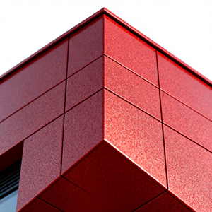 Échantillon gratuit de panneau composite en aluminium ignifuge de 6 mm pour revêtement extérieur, panneau composite en aluminium pour projet de construction - Product Image 2