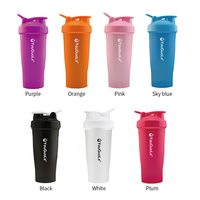 Gobelet de sport écologique de 600 ml sans BPA, anti-fuite, à boire directement, avec logo personnalisé, vente en gros