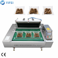 Machine d'emballage sous vide 220V, machine d'emballage sous vide pour salami italien avec écran tactile PLC pour l'industrie de la viande