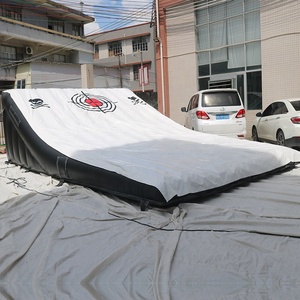 Matelas d'air personnalisé pour sports extrêmes, <span class=keywords><strong>BMX</strong></span>, FMX, parc de trampolines, freestyle, grande rampe de sécurité pour gymnastique, saut en pente - Product Image 1