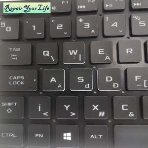 HU HG clavier hongrois avec rétro-éclairage pour <span class=keywords><strong>Asus</strong></span> ROG Strix GL503 <span class=keywords><strong>GL703VM</strong></span> GL503VD GL503VM GL503GE ordinateur portable de jeu - Product Image 2