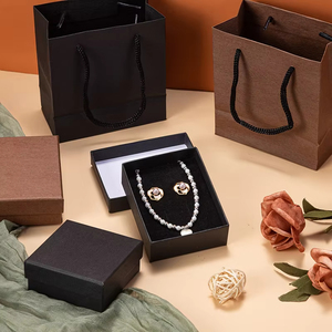 Caja de Joyería de Lujo Personalizable al por Mayor, Estilo Ins, Caja de Embalaje para Joyería con Cajones para Collares, Anillos, Colgantes y Pendientes - Product Image 2