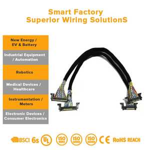 高電圧耐電圧医療用配線ハーネス PTFE/PVC AWM 3239 IP68 レーザー切断機電源医療機器用 - Product Image 3