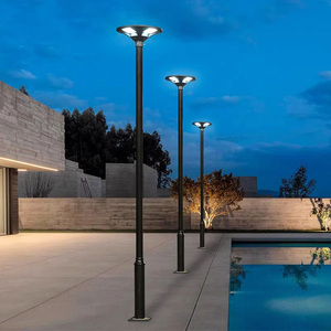 Lámpara Solar LED para Terraza de Apartamento u Hotel, Todo en Uno, Redonda, Tipo UFO, con Sensor de Radar, para Jardín y Exteriores - Product Image 4