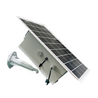 TecDeft 15W chargeur d'énergie solaire 20ah batterie au lithium 5v/12v IP65 USB kit de panneau solaire haut-parleur extérieur 2022 nouvelle surveillance
