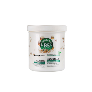 Masque capillaire Thader Pharma avec provitamine B5, oméga 9, aloe vera et huile de jojoba pour cheveux secs, système anti-frisottis - Product Image 1
