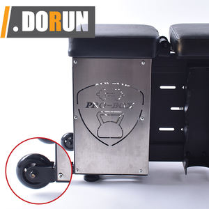 Boîte de cadre de <span class=keywords><strong>banc</strong></span> de poids pratique et multifonctionnelle <span class=keywords><strong>avec</strong></span> <span class=keywords><strong>rangement</strong></span> de tapis de Yoga d'haltères et de kettlebell et crochets de bande élastique - Product Image 4