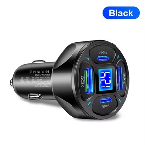 Cargador de Coche USB de 66 W con Pantalla Digital, 2 Puertos USB Tipo C y 4 Puertos USB de Carga Súper Rápida para Teléfono Móvil - Product Image 2