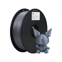 Filamen PLA+ 1.75mm 1kg Perak PLA+ Filamen Cetak 3D untuk Printer FDM OEM ODM Grosir Pesanan Massal