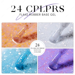 Collection de vernis à ongles en gel à base de caoutchouc à paillettes de qualité supérieure JTING, 24 couleurs uniques, vernis à ongles en gel à base de caoutchouc à paillettes - Product Image 4